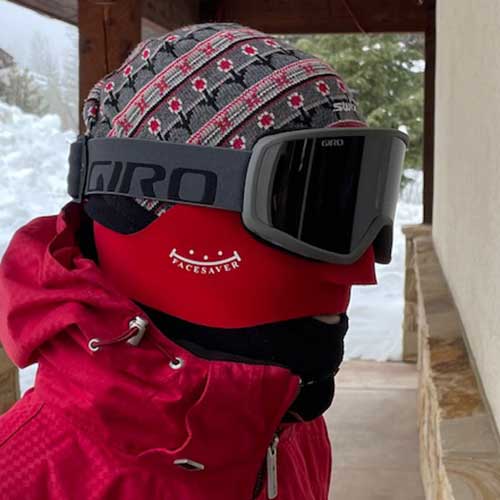 FaceSaver snowboard mask